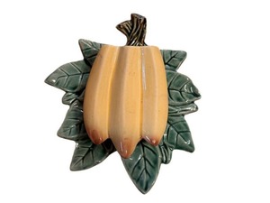 K - Vintage McCoy Pottery Bananas Wall Pocket Vase