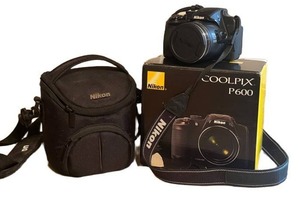 K1 - Nikon COOLPIX P600 Digital Camera - 16.1 MP, 60x Optical Zoom, Wi-Fi