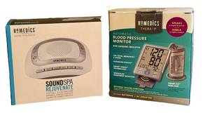 K1 - HoMedics SoundSpa Rejuvenate Portable Sound Machine - TherAP Automatic Blood Pressure Monitor