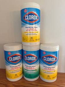 LLR - Clorox Disinfecting Wipes 85 Wipes Each - Fresh Scent & Crisp Lemon