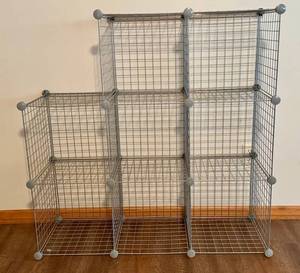 Wire Storage Cubes, Reconfigurable