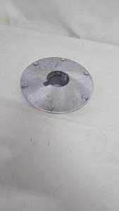 Springfield Cast Aluminum Hub Plate with Sunburst Radial Fins and 6-Bolt Pattern