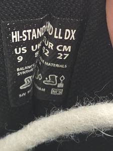 Vans Hi-Standard DX Snowboard Boots - US 9 (CM 27) BlackNeon Yellow
