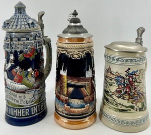 Tower Bridge German Beer Steins