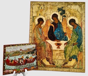 Religious Icon Plaques Set