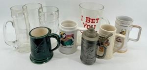 Paulaner Munchen & Barcelona Mugs & Glassware Assortment
