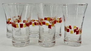 Pier 1 Mosaic Glasses - Set of 6