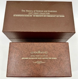 The Franklin Mint - The History of Science & Invention Mint Stamp Collection