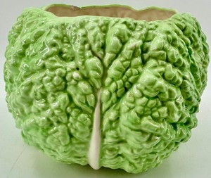Ceramic Cabbage Leaf Bowl