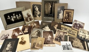 Vintage Cabinet Cards & Photos (Mixed Studios)