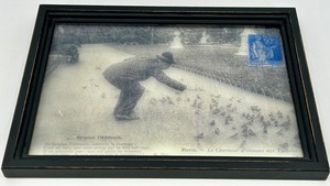 Bird Charmer - Vintage Glass Postcard