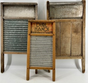 Vintage Washboards - Lot of 3