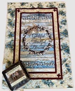 Home Solutions Sofa Protector Slipcover & Grateful Thankful Blessed Throw