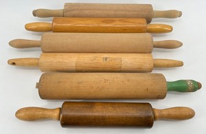 Assorted Wooden Rolling Pins - Mixed Sizes