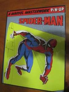 Spiderman metal sign, measures 12 x...