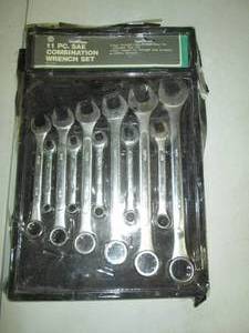 11pc SAE Combination Wrench set...