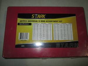 Stark 407pc Universal o-ring assort...