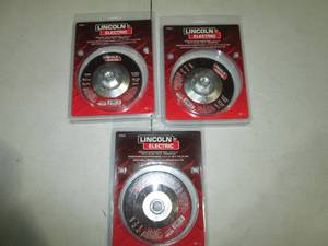 3pc Lincoln Electric 4 12in grindi...