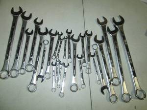 25Pc SAE and metric combination wre...