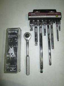 12pc 38in drive torx sockets, ratc...
