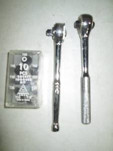 38in drive torx sockets and pair o...