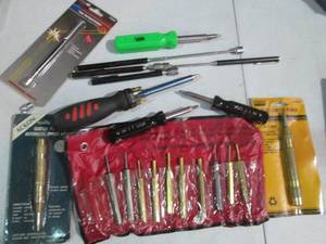 Center punches, screwdrivers, punch...
