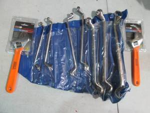 7pc Metric box wrench set with cres...