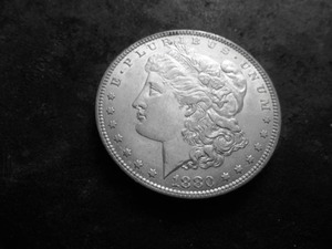 1880 Morgan Silver Dollar