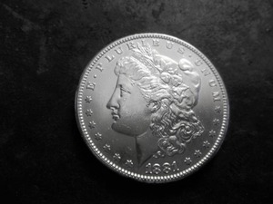 1881 S Morgan Silver Dollar