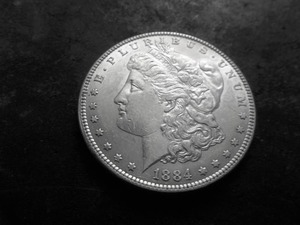 1884 Morgan Silver Dollar