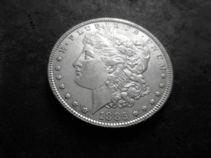 1885 Morgan Silver Dollar