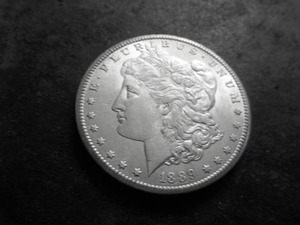1889 S Morgan Silver Dollar