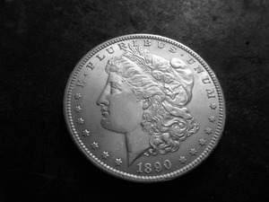 1890 S Morgan Silver Dollar