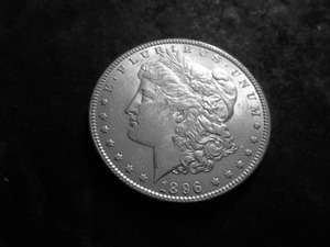 1896 Morgan Silver Dollar