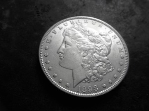1898 Morgan Silver Dollar