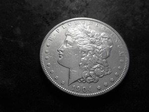 1904 Morgan Silver Dollar
