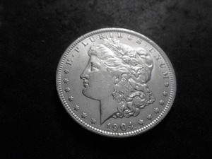 1904 O Morgan Silver Dollar