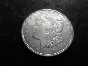 1921 Morgan Silver Dollar