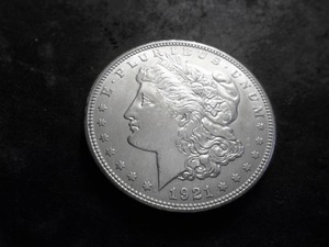 1921 D Morgan Silver Dollar