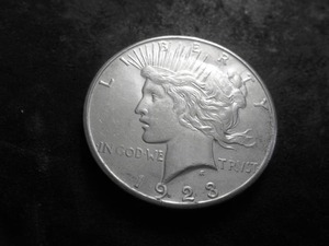 1923 S Peace Silver Dollar