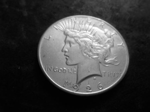 1926 Peace Silver Dollar