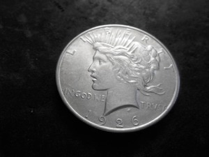 1926 D Peace Silver Dollar