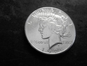 1926 S Peace Silver Dollar