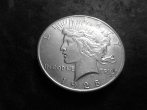1928 S Peace Silver Dollar