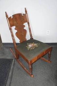Antique Wooden Rocking Chair