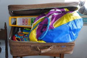 Suitcase with Assorted Toys