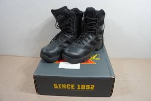 Thorogood 8 Black Deuce Series Work Boots - Size 9.5