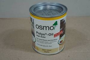 .75 Liter Osmo Polyx-Oil High Solid for Wood Floors and Furniture - ClearMatte