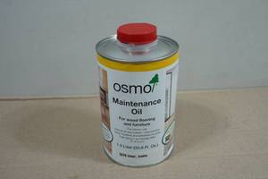 1 Liter Osmo Maintenance Oil for Wood Flooring and Furniture - ClearMatte
