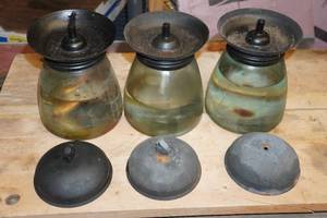 Vintage Tiki Torches